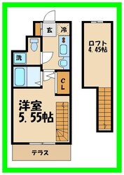 フレクション千歳船橋の物件間取画像